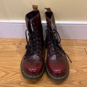 Barely worn Maroon Dr. Martens